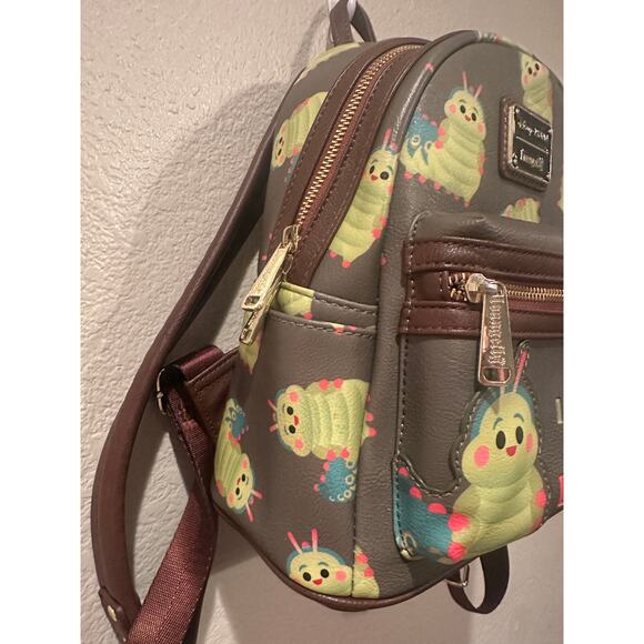 Loungefly Disney Pixar A Bug's Life Heimlich Mini Backpack - BoxLunch Exclusive - Picture 4 of 11